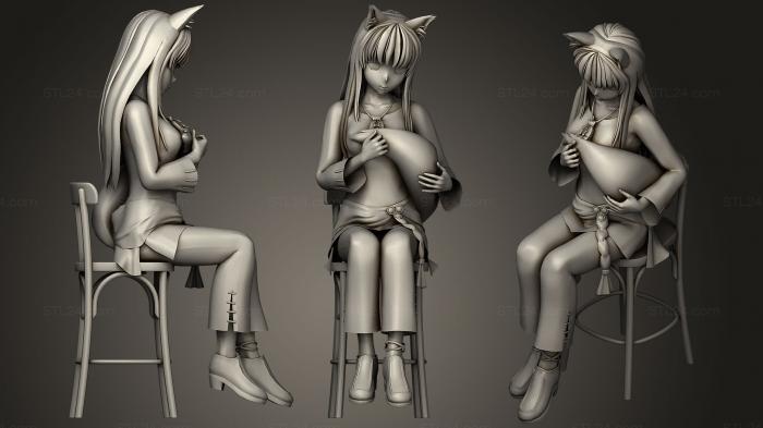 Figurines simple (Horo 02, STKPR_0656) 3D models for cnc